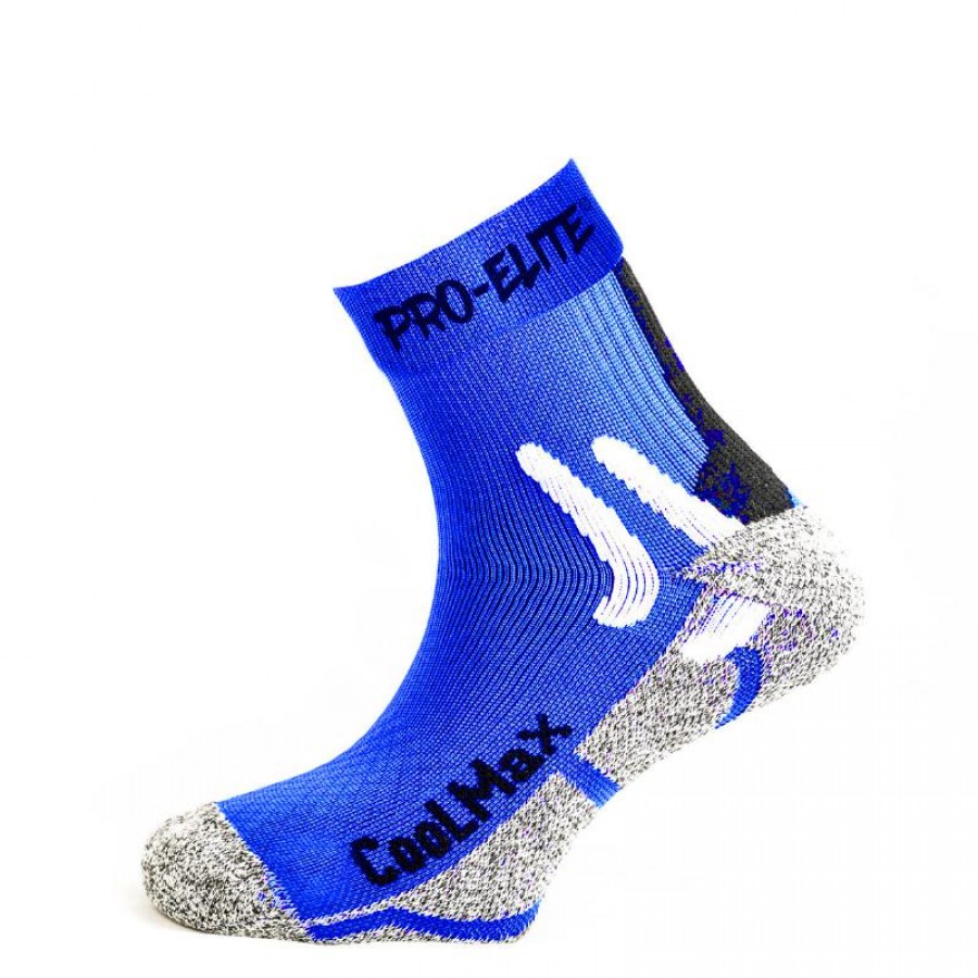 Pro Elite Coolmax Royal Blue Socks 1 Pair  Offer + Cheap
