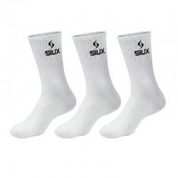 Siux Basic 26 High Shaft Socks White 3 Pairs