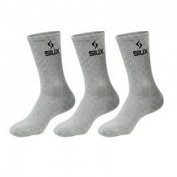 Siux Basic 26 High Shaft Socks Grey 3 Pairs