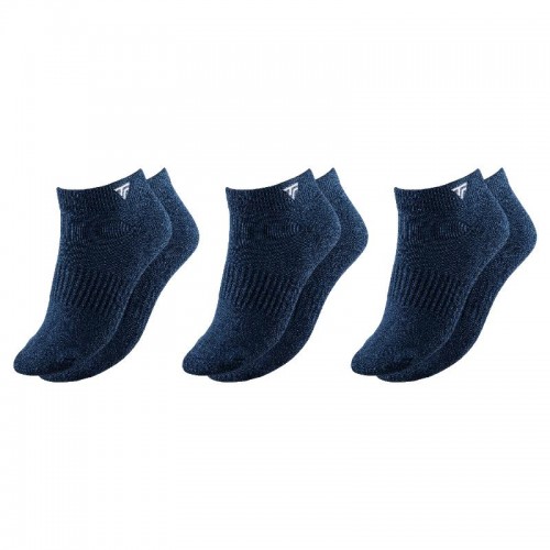 Calcetines Tecnifibre Low Cut Azul Marino 3 Pares