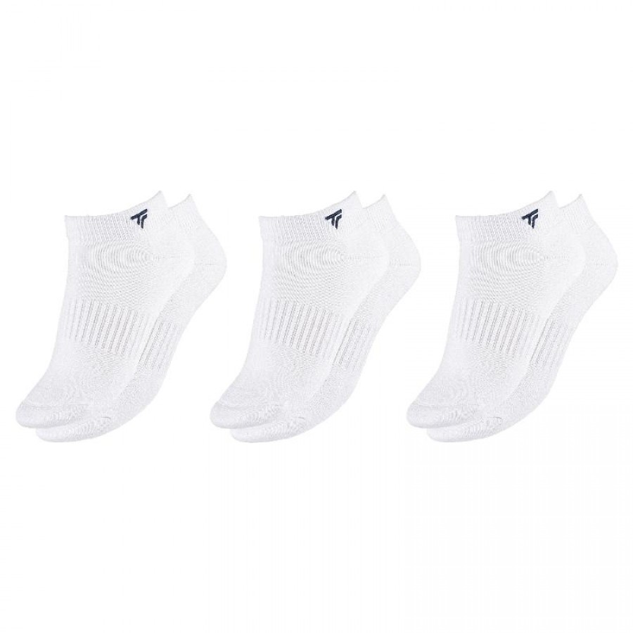 Calcetines Tecnifibre Low Cut Blanco 3 Pares