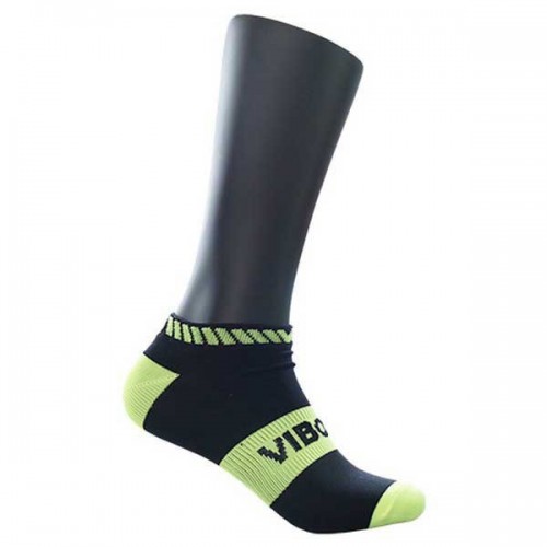 Calcetines Vibora Invisibles Negro Amarillo 1 Par Calcetines Vibora Invisibles Negro Amarillo 1 Par