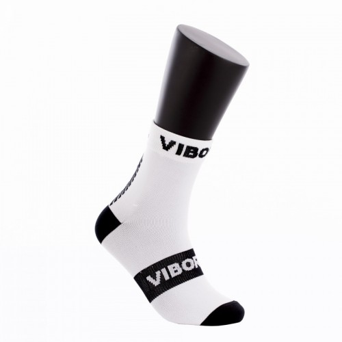 Calcetines Vibora Kait Caña Media Blanco Negro 1 Par Calcetines Vibora Kait Caña Media Blanco Negro 1 Par