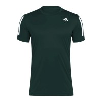 Adidas Club 3 Stripes Aurora Green T-Shirt