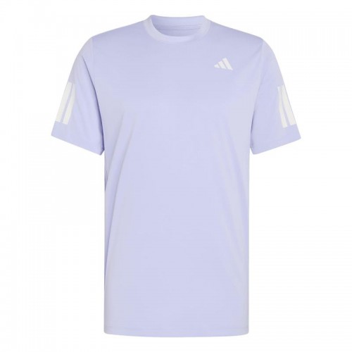 Camiseta Adidas Club 3 Stripes Violeta
