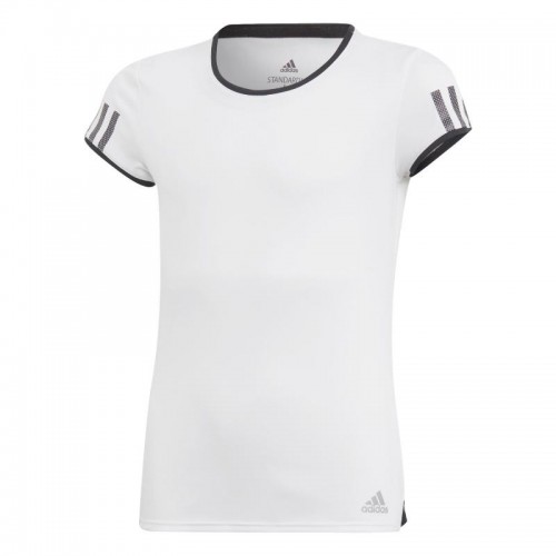 Camiseta Adidas Club Blanco Negro Junior Camiseta Adidas Club Blanco Negro Junior