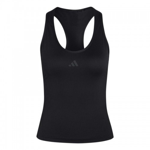 Camiseta Adidas Club Tank Midi Negro Antracita Mujer