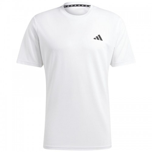 Camiseta Adidas Essentials Base Blanco Negro Camiseta Adidas Essentials Base Blanco Negro