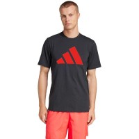 Adidas Essentials Maglietta Nera Rossa  Offerta + Economico