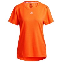 Camiseta Adidas Necessi Naranja Fluor Mujer  Oferta + Barato