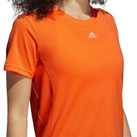 Camiseta Adidas Necessi Naranja Fluor Mujer  Oferta + Barato