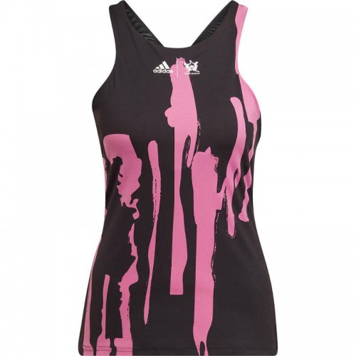 Adidas New York Black Lilac Pulse T-Shirt Adidas New York Black Lilac Pulse T-Shirt