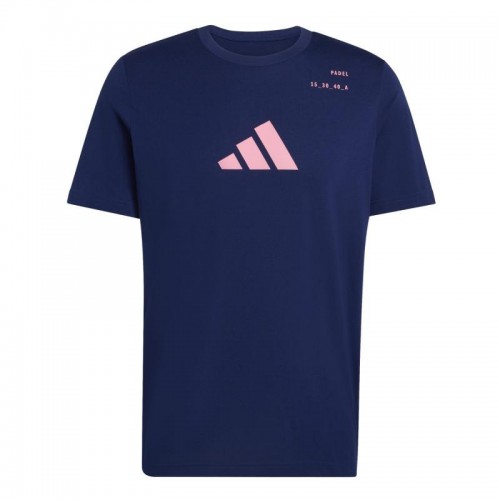 Adidas Padel Graphic Blue T-Shirt