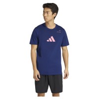 Adidas Padel Graphic Blue T-Shirt