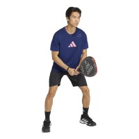 Adidas Padel Graphic Blue T-Shirt