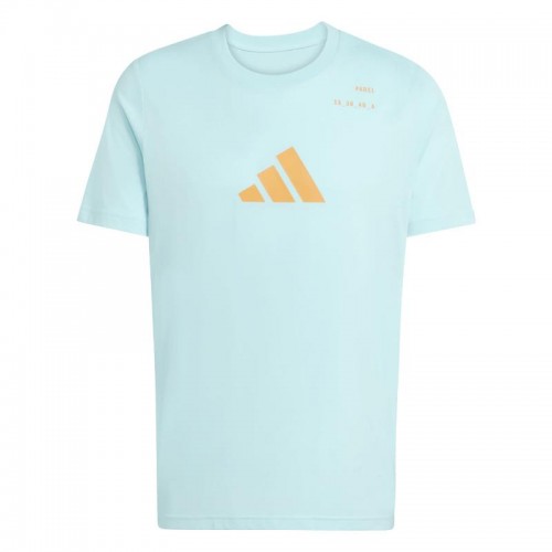 Camiseta Adidas Padel Graphic Sky Blue