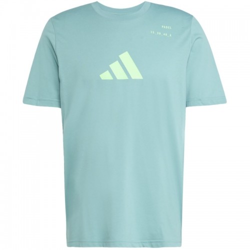 Camiseta Adidas Padel Graphic Verde Azulado Camiseta Adidas Padel Graphic Verde Azulado