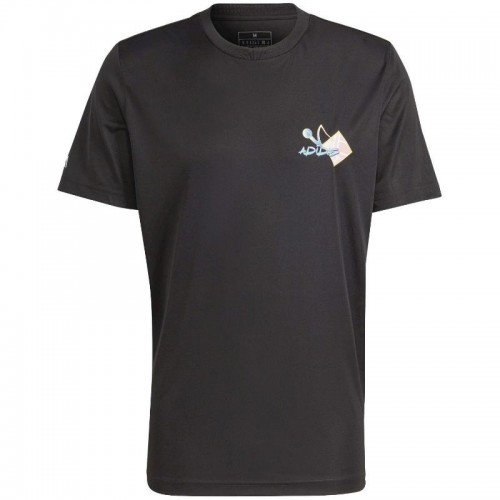 Camiseta Adidas Padel Negro Camiseta Adidas Padel Negro