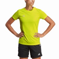 Camiseta Adidas Tabela 23 Amarillo Fluor Mujer  Oferta + Barato