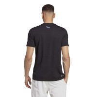 Adidas Tennis AO Graphic Maglietta Nera  Offerta + Economico