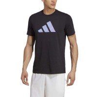 Adidas Tennis AO Graphic Maglietta Nera  Offerta + Economico