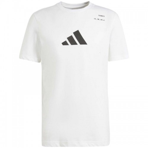 Camiseta Adidas Tennis Category Graphic Blanco Camiseta Adidas Tennis Category Graphic Blanco