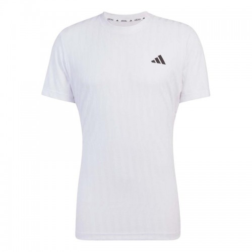 Camiseta Adidas Tennis Freelift Blanco Negro