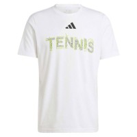 Adidas Tennis Graphic Maglietta bianca  Offerta + Economico