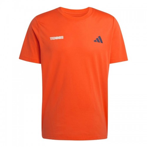 Camiseta Adidas Tennis Hot Egg Naranja