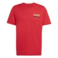 Adidas Wanted Graphic Red T-Shirt