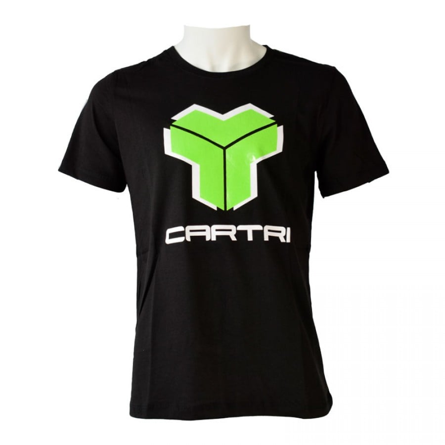Camiseta Algodon Cartri Coach 1.0 Negro Fluor