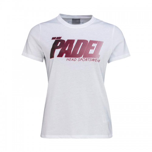 Cotton Head Padel T-shirt SPW White Women Cotton Head Padel T-shirt SPW White Women