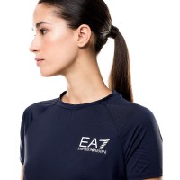 Camiseta Armani EA7 Ventus 7 Azul Marino Mujer