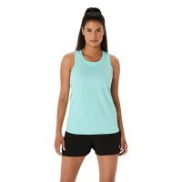 Camiseta Asics Club Turquoise para Mulheres