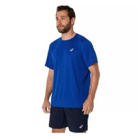 Asics Core SS Top Maglietta Blu Elettrico  Offerta + Economico