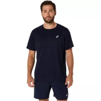 Asics Core SS Top Maglietta Blu Notte  Offerta + Economico