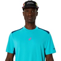 Camiseta Asics Padel Court SS Top Aqua  Oferta + Barato