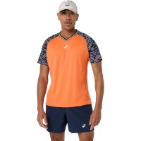 Camiseta Asics Court SS Top Naranja