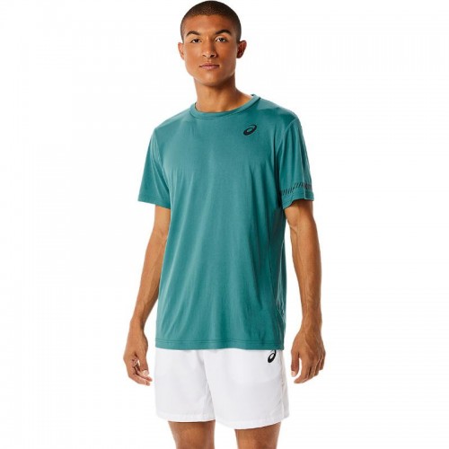 Camiseta Asics Court SS Verde Pino Camiseta Asics Court SS Verde Pino
