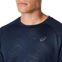 Camiseta Asics Game All Over Print SS Top Azul Medianoche  Offer + Cheap