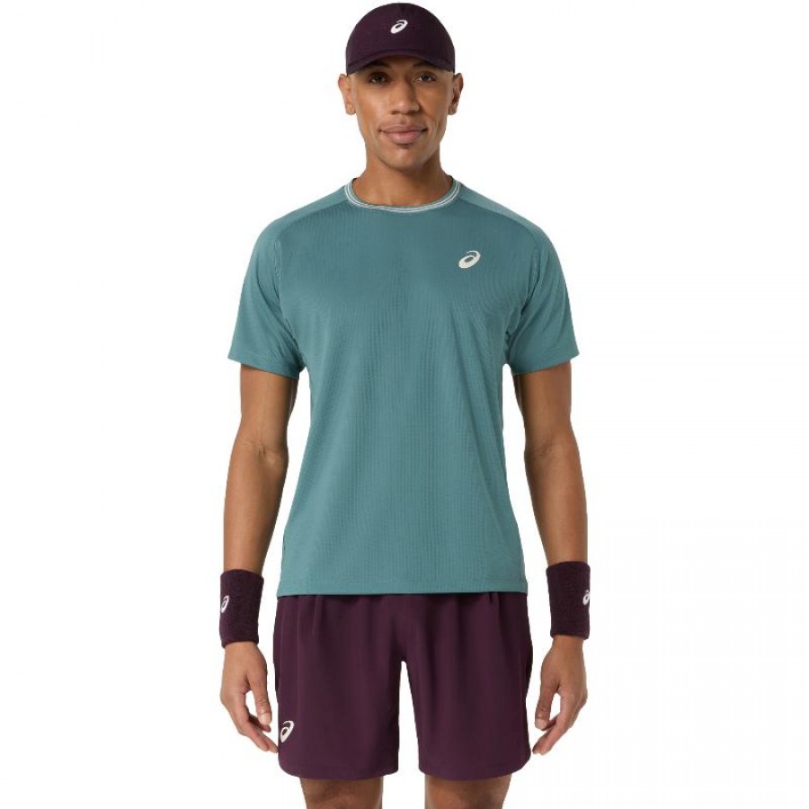 Camiseta Asics Game SS Top Verde