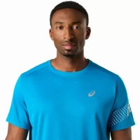 Asics Icon SS Top Blue White Cream T-shirt
