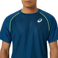 Asics Match Blu Mako Maglietta  Offerta + Economico