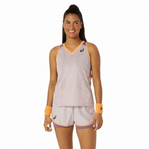 Camiseta Asics Match Rosa Mujer Camiseta Asics Match Rosa Mujer