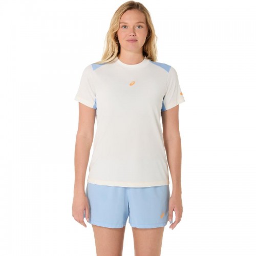 Asics Padel Court Cream Women''s T-Shirt Asics Padel Court Cream Women''s T-Shirt