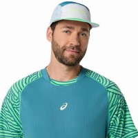 Camiseta Asics Padel Court Print SS Top Verde Pino