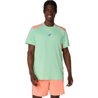 Camiseta Asics Padel Court SS Top Mint Coral