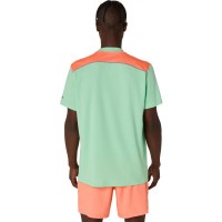 Camiseta Asics Padel Court SS Top Mint Coral