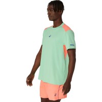Camiseta Asics Padel Court SS Top Mint Coral