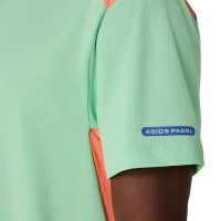 Camiseta Asics Padel Court SS Top Mint Coral